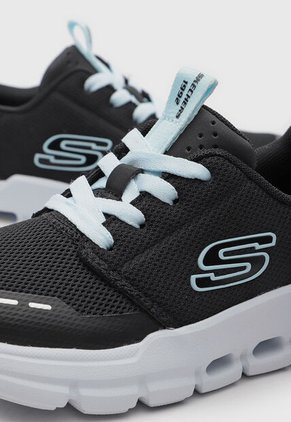 Tenis Lifestyle SKECHERS Glide-Step Flow Negro