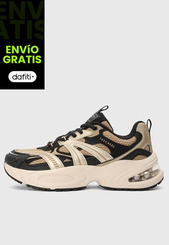 Tenis Lifestyle SKECHERS Uno Ryze Taupe Skechers