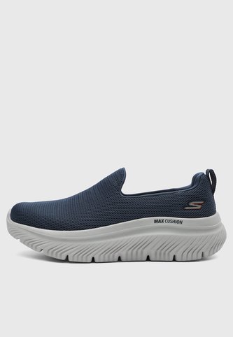 Tenis Walking SKECHERS Go Walk Max Cushioning Hyper Burst Azul Skechers