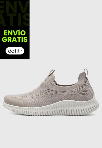 Tenis Lifestyle SKECHERS Bobs Geo Lite Taupe Skechers