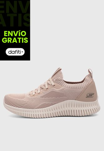 Tenis Lifestyle SKECHERS Bobs Geo Lite Rosa Skechers