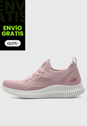 Tenis Lifestyle SKECHERS Bobs Geo Lite Rosa Skechers
