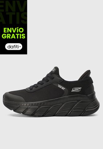 Tenis Running SKECHERS Bobs S Flex Hi Negro Skechers