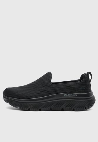 Tenis Walking SKECHERS Go Walk Max Cushioning Hyper Burst Negro Skechers