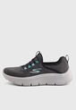 Tenis Lifestyle Negro-Azul Skechers GOwalk Flex - Lucy de Skechers