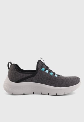 Tenis Lifestyle Negro-Azul Skechers GOwalk Flex - Lucy