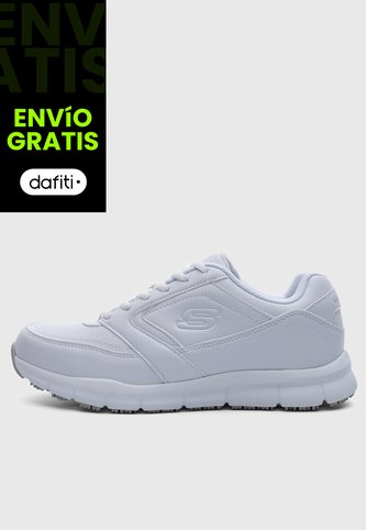 Tenis Lifestyle SKECHERS Nampa Blanco Skechers