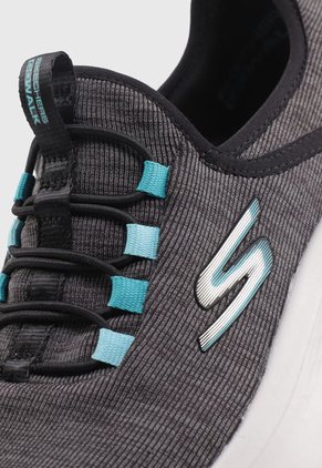 Tenis Lifestyle Negro-Azul Skechers GOwalk Flex - Lucy