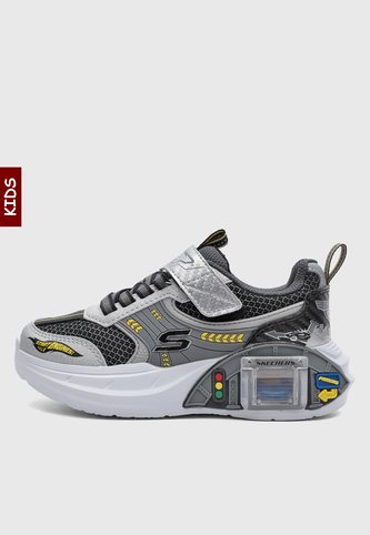 Tenis Lifestyle SKECHERS Garage Plateado Skechers