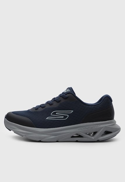 Tenis Running SKECHERS Glide-Step Vortex Azul