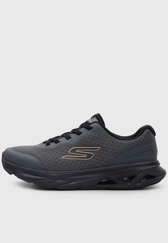 Tenis Running SKECHERS Glide-Step Vortex Gris Skechers