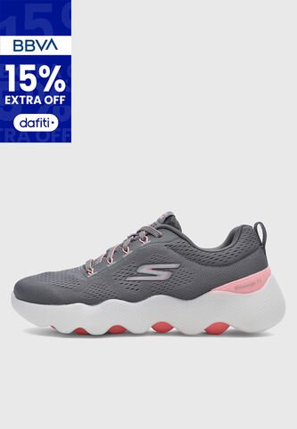 Tenis SKECHERS Go Walk Massage Fit Gris Skechers
