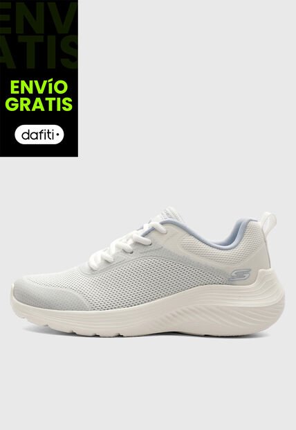 Tenis Lifestyle SKECHERS Bobs Squad Waves Azul Claro