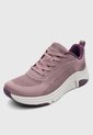 Tenis Lifestyle SKECHERS Bobs Sparrow Flex - Lead Malva de Skechers