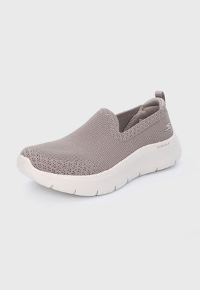 Tenis Walking Beige-Marfil Skechers Go Walk Flex Bright Summer