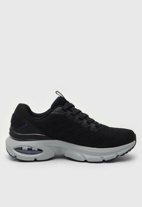 Tenis Lifestyle Negro-Gris-Azul Skechers Skech-Air Ventura