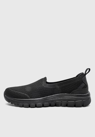 Tenis Lifestyle SKECHERS Graceful - Breezestep Negro Skechers