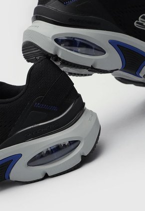 Tenis Lifestyle Negro-Gris-Azul Skechers Skech-Air Ventura