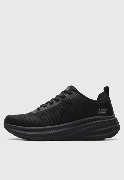 Tenis Lifestyle SKECHERS Bobs Skillz - Classic Note Negro