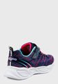 Tenis Training Azul-Multicolor Skechers Kids S LIights 20300L Bkmt de Skechers