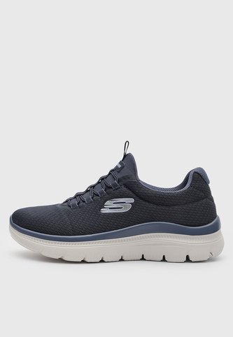 Tenis Lifestyle  SKECHERS Summits Plus Azul Skechers