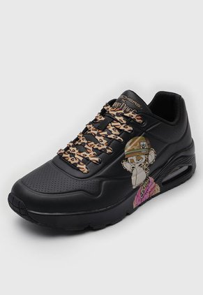 Tenis SKECHERS Snoop Dogg: Uno - Dr. Bombay Negro