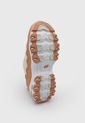 Tenis Lifestyle Beige-Nude-Blanco Skechers D'Lites-Get Wavy de Skechers