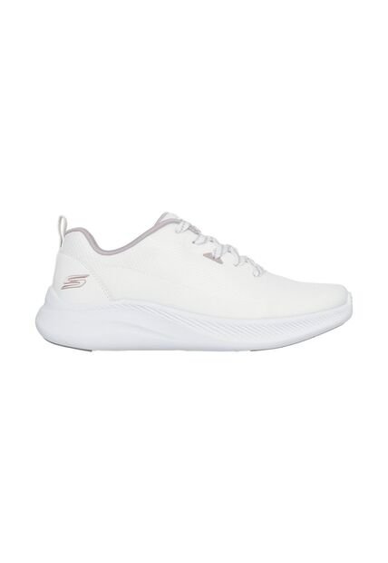 Tenis Skechers Mujer Bobs Moda Flex Memory Foam Blanco