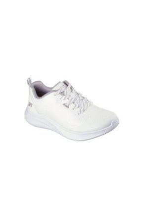 Tenis Skechers Mujer Bobs Moda Flex Memory Foam Blanco
