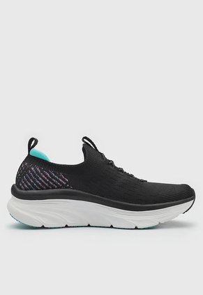 Tenis Skechers D´Lux Walker - Star Stunner Negro