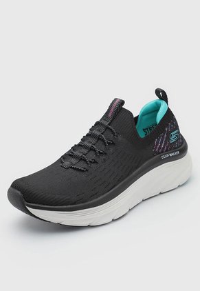 Tenis Skechers D´Lux Walker - Star Stunner Negro