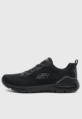 Tenis Lifestyle  SKECHERS Summits Negro Skechers