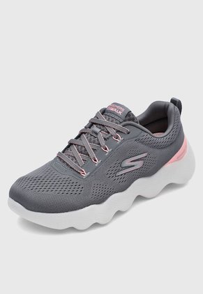 Tenis SKECHERS Go Walk Massage Fit Gris