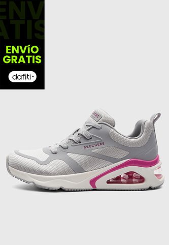Tenis SKECHERS Tres-Air Uno Gris Skechers
