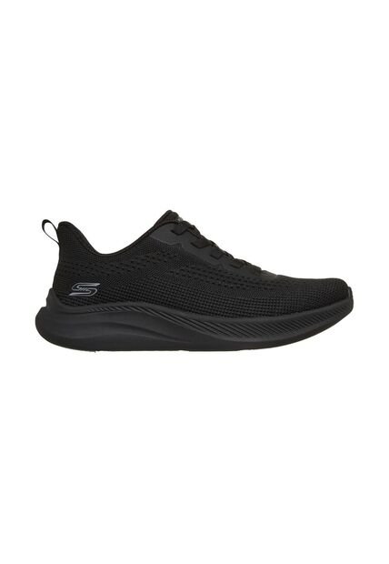 Tenis Skechers Mujer Bobs Moda Flex Memory Foam Negro
