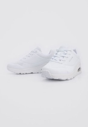 Tenis Lifestyle Blanco Skechers Uno