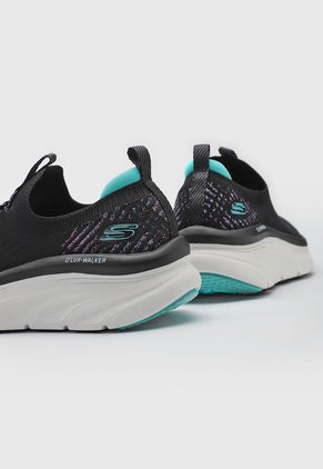Tenis Skechers D´Lux Walker - Star Stunner Negro