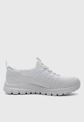 Tenis Lifestyle SKECHERS Graceful - Picture Perfect Blanco