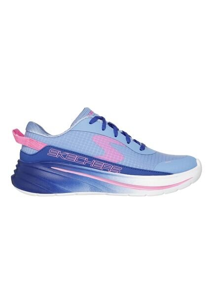 Tenis Skechers Wave  92 - Azul - Blanco