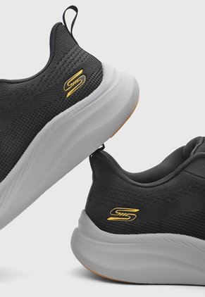 Tenis Training SKECHERS Bobs Moda Flex Negro