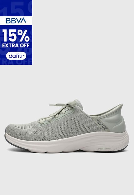 Tenis SKECHERS D'Lux Comfort 2.0 - Aerial Verde