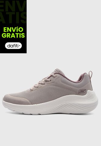 Tenis Training SKECHERS BOBS Squad Waves Taupe Skechers