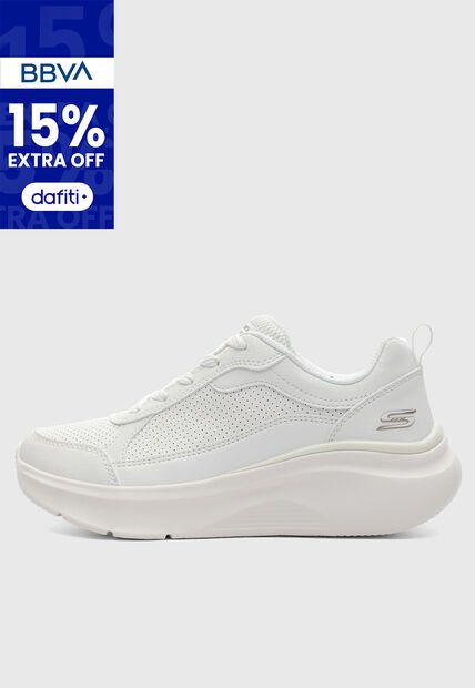 Tenis SKECHERS Bobs Sport B Love Blanco