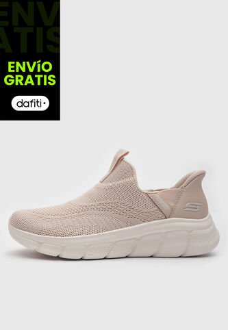 Tenis Lifestyle SKECHERS BOBS B Flex - Casual Fit Beige Skechers