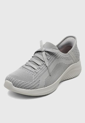 Tenis Lifestyle Gris SKECHERS Slip-ins: Ultra Flex 3.0