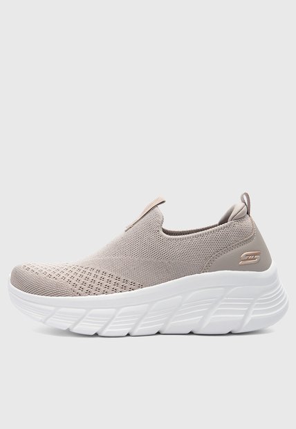 Tenis Lifestyle SKECHERS Bobs B Flex Hi Beige