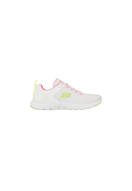 Tenis Mujer Skechers Flex Appeal 4.0 - Blanco-Rosado