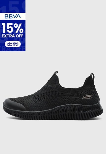 Tenis SKECHERS Bobs Geo Lite Negro