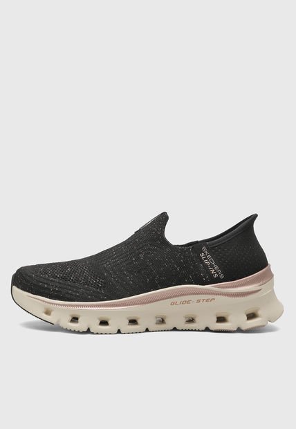 Tenis Lifestyle Negro-Rosa-Beige SKECHERS Glide-Step Pro