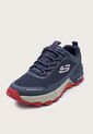Tenis de Senderismo Azul Navy-Rojo-Beige Skechers Max Protect- Liberated de Skechers